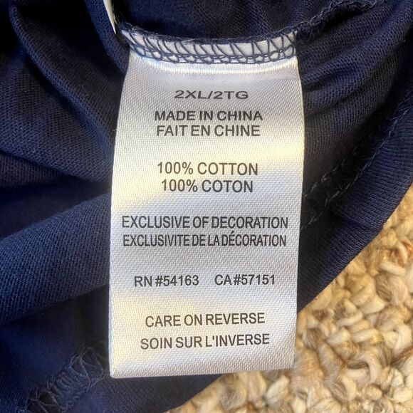 G-III 4her Womens Los Angeles Chargers T-Shirt Plus Size 2XL LA NFL Football Fan - Picture 7 of 9